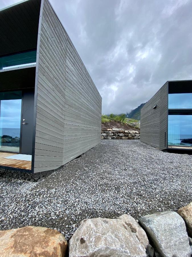 High End Sea Cabins At A In Lofoten Москенес Экстерьер фото